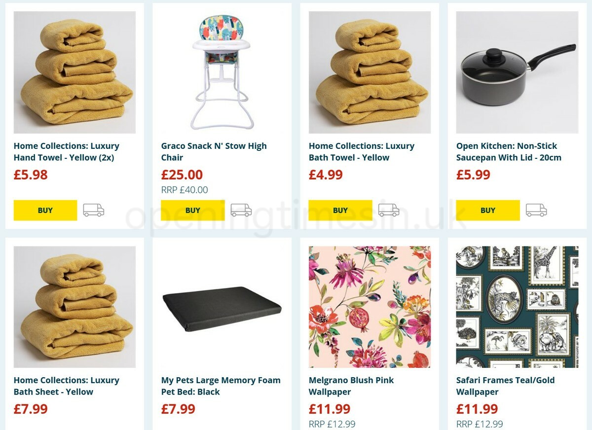 Home Bargains Offers from 16 February