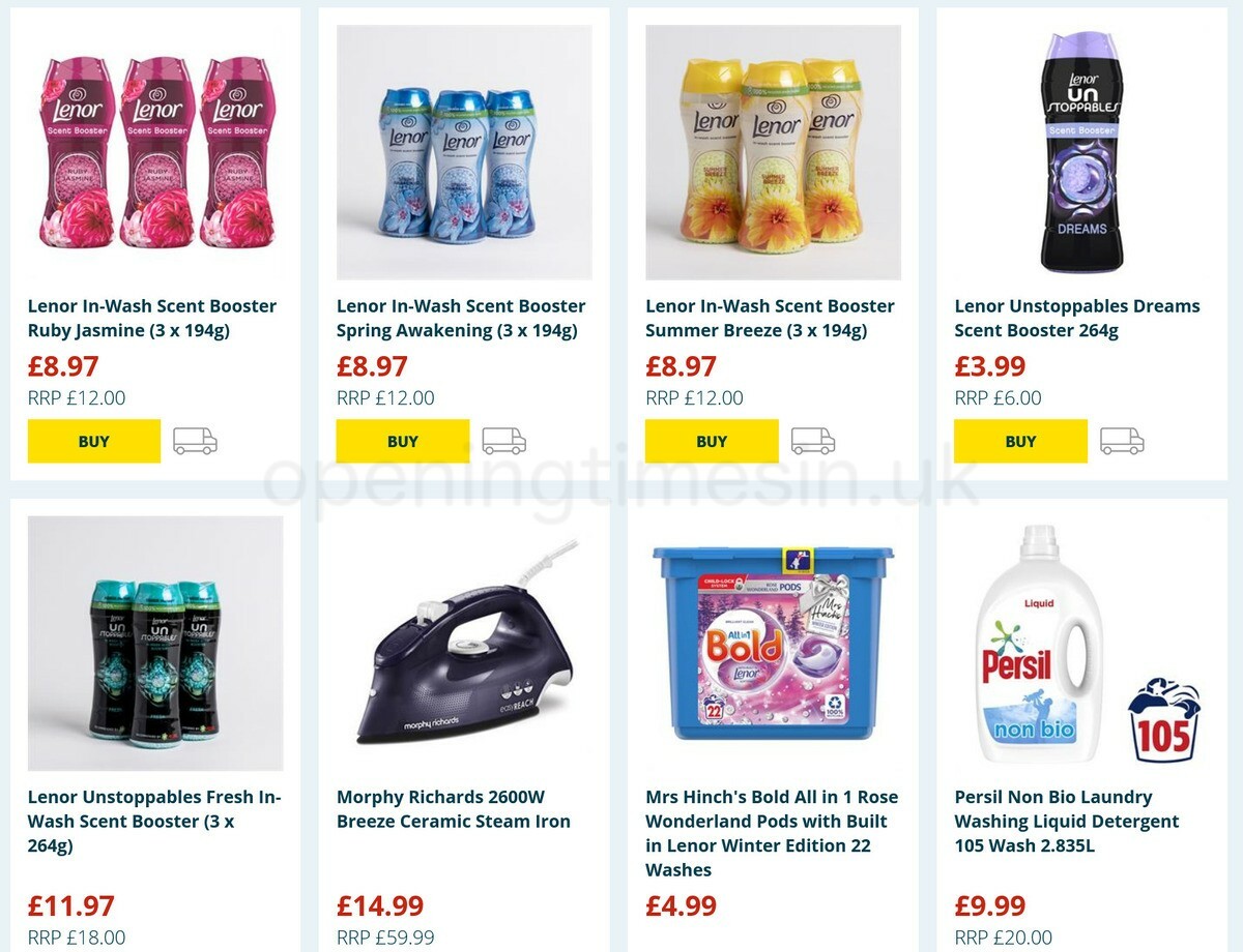 Home Bargains Offers from 16 February