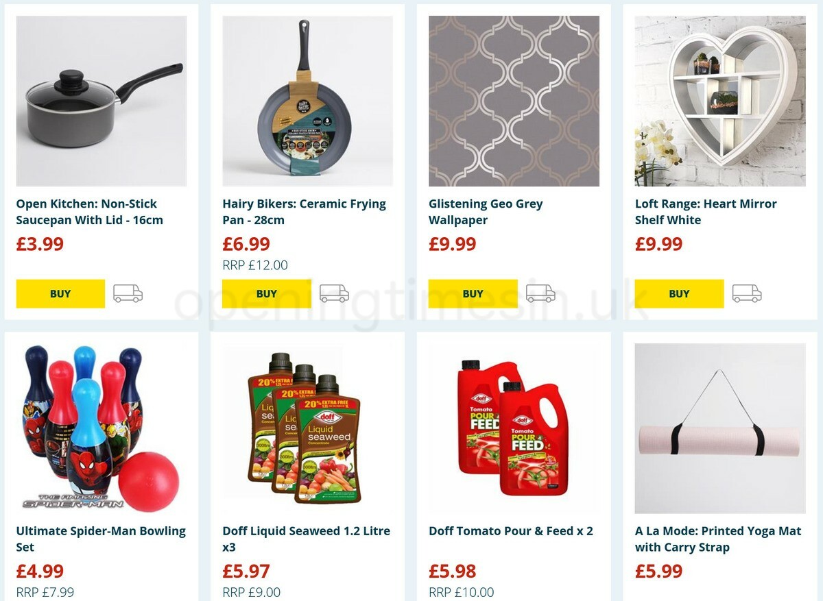 Home Bargains Offers from 16 February