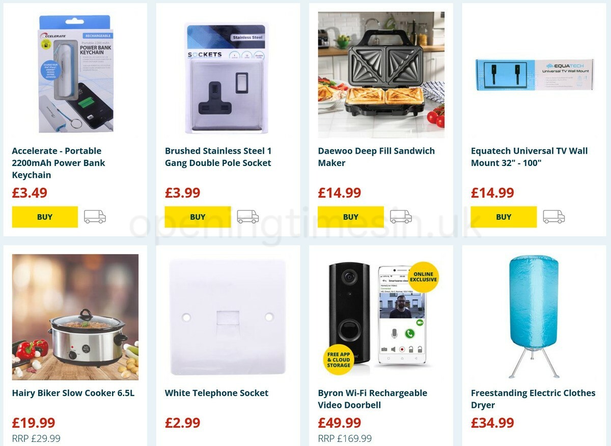 Home Bargains Offers from 16 February