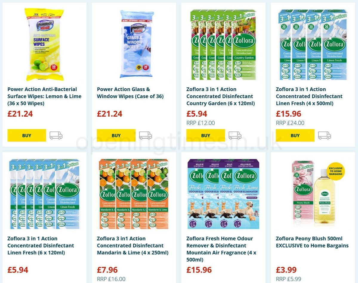 Home Bargains Offers from 9 March