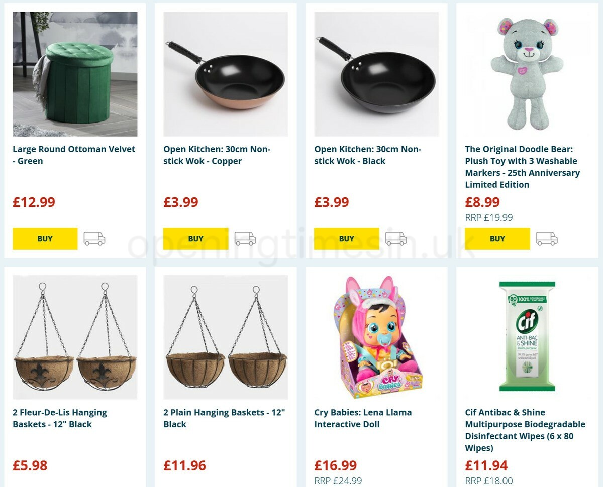Home Bargains Offers from 14 April