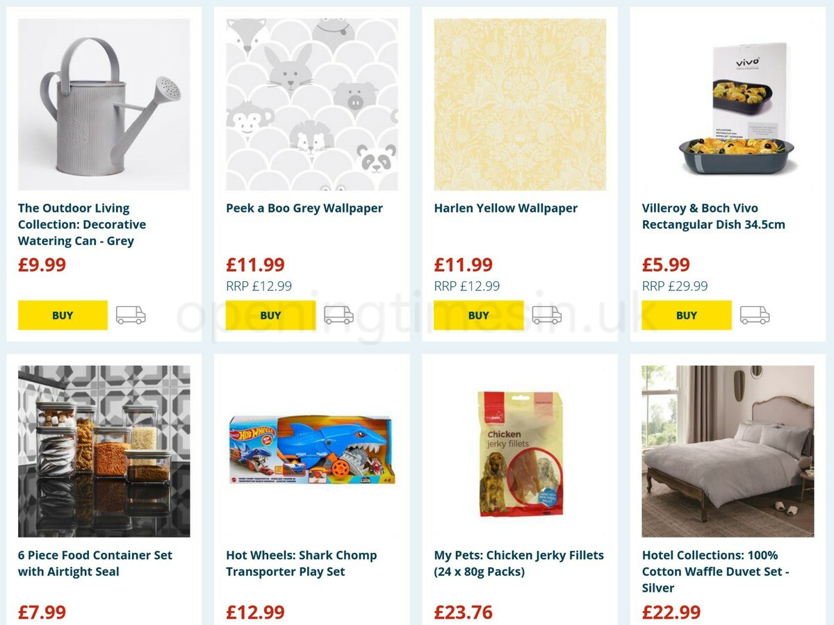Home Bargains Offers from 8 June