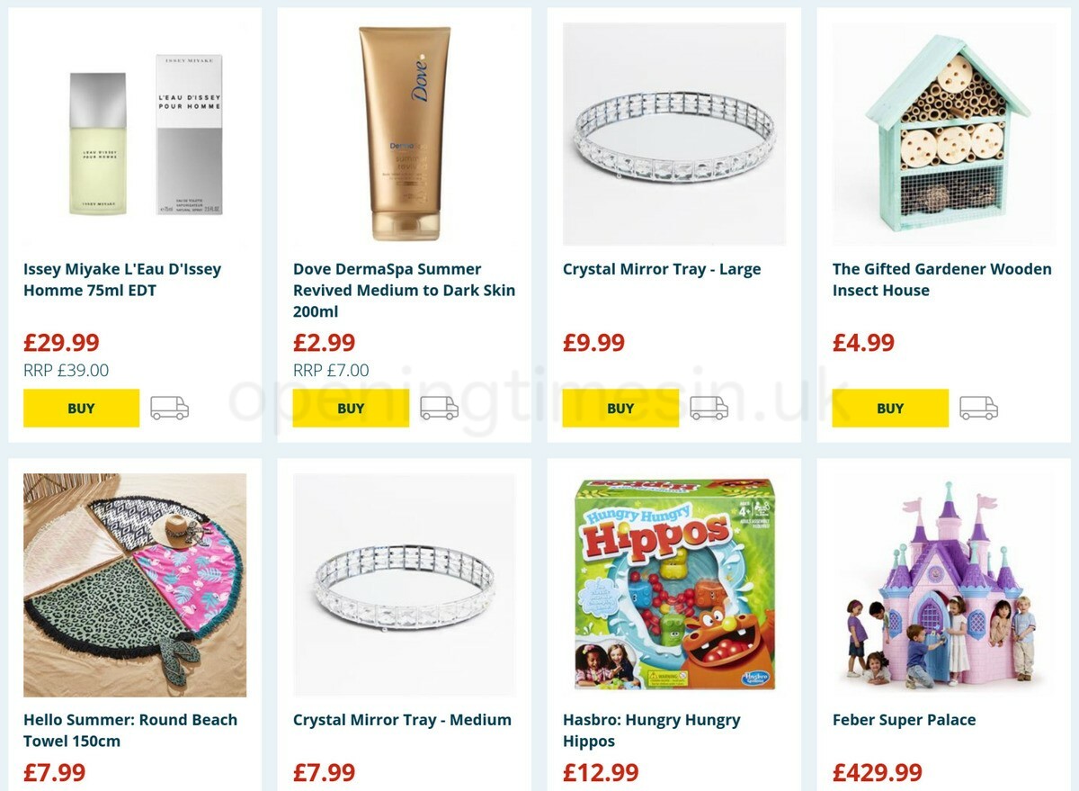 Home Bargains Offers from 8 June