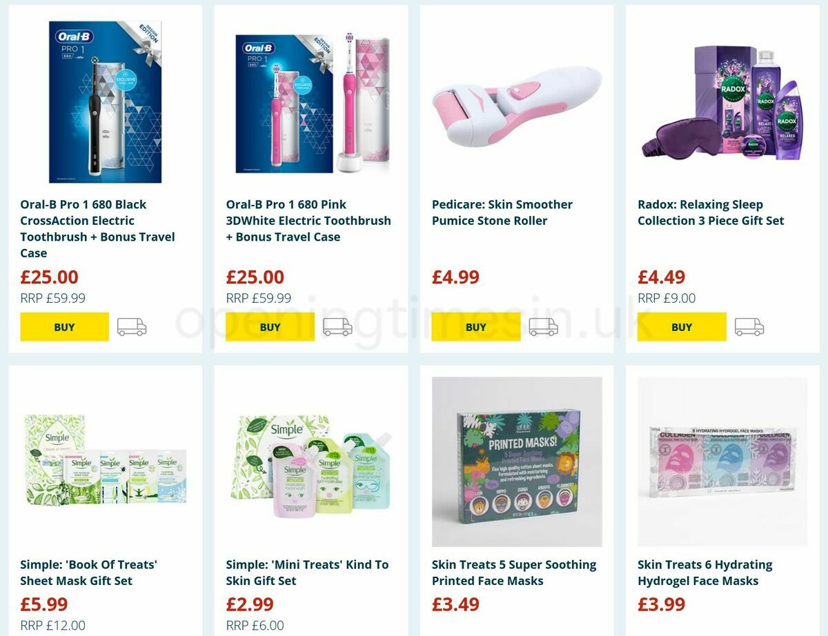 Home Bargains Christmas Offers from 10 October