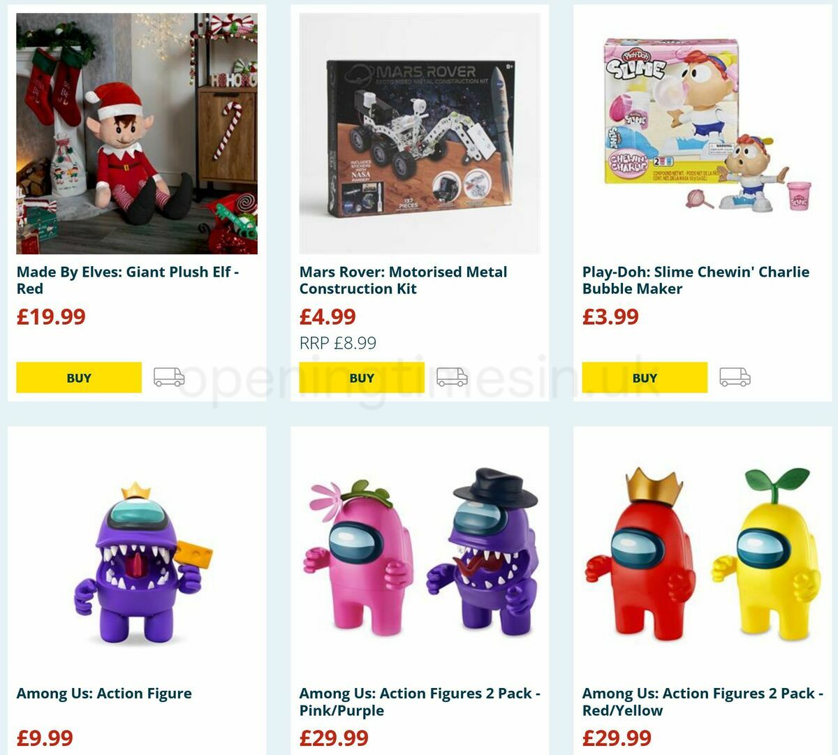 Home Bargains Offers from 7 December