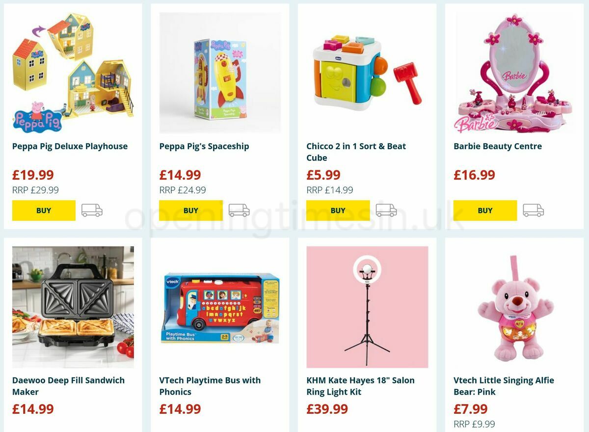 Home Bargains Offers from 28 December
