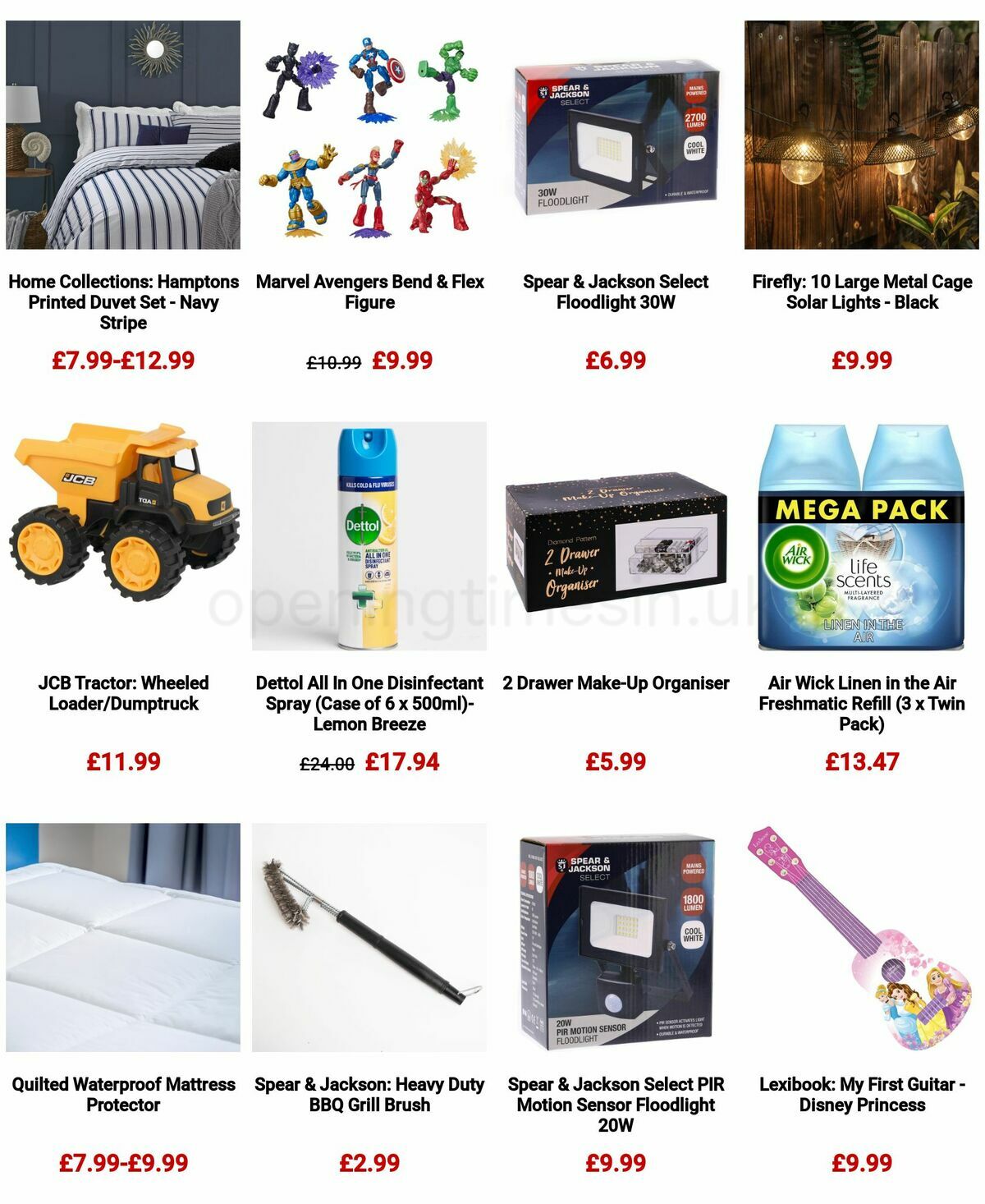 Home Bargains Offers from 23 March