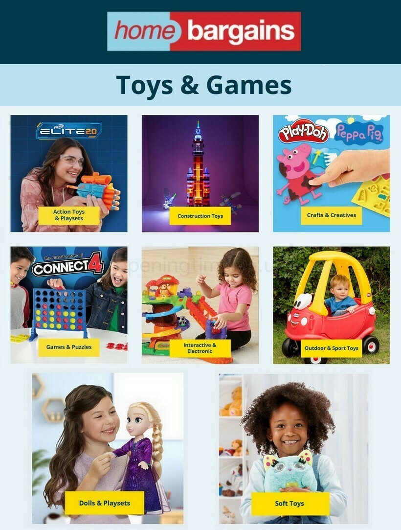 Home Bargains Toys & Games Offers from 5 June