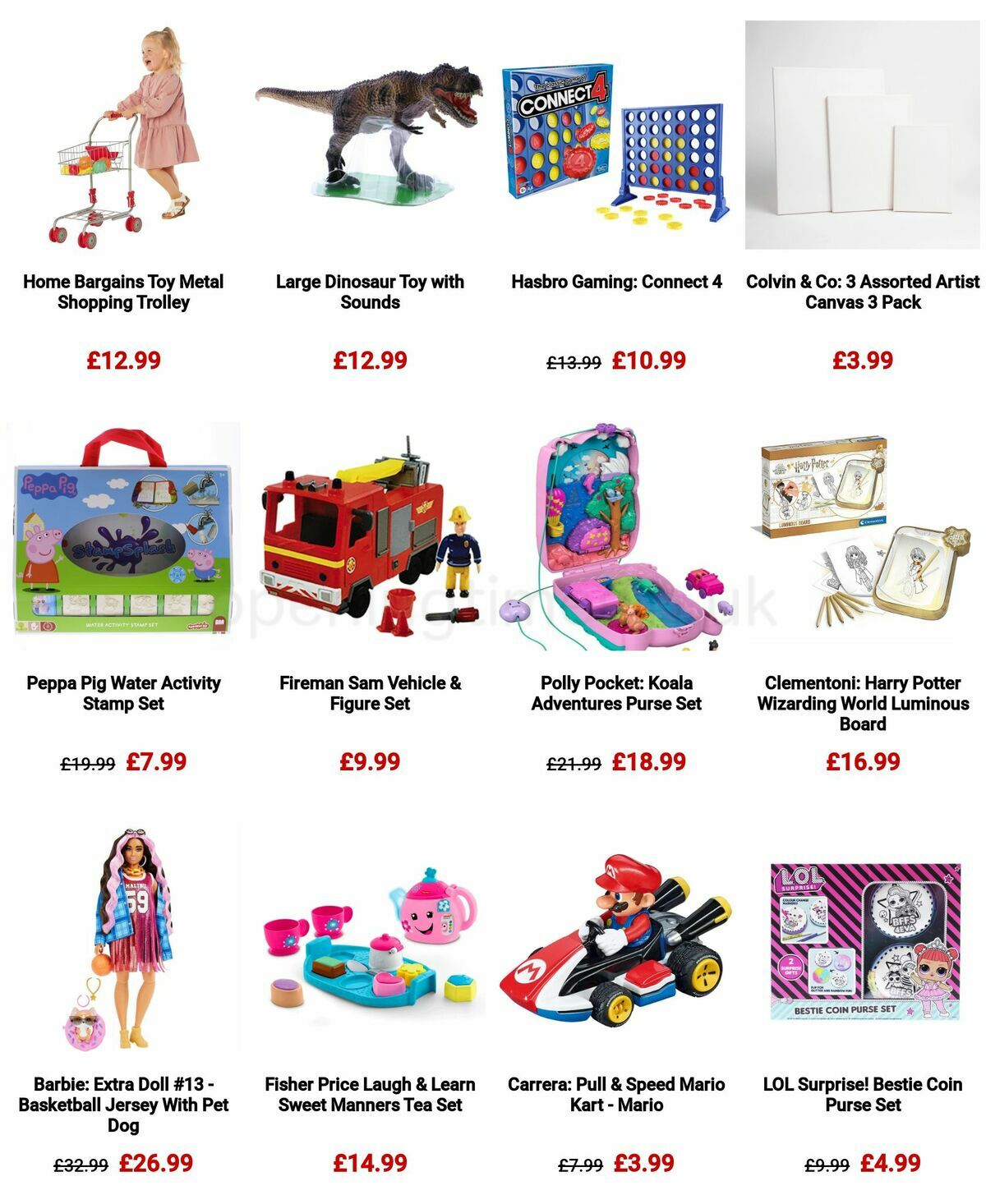 Home Bargains Toys & Games Offers from 5 June