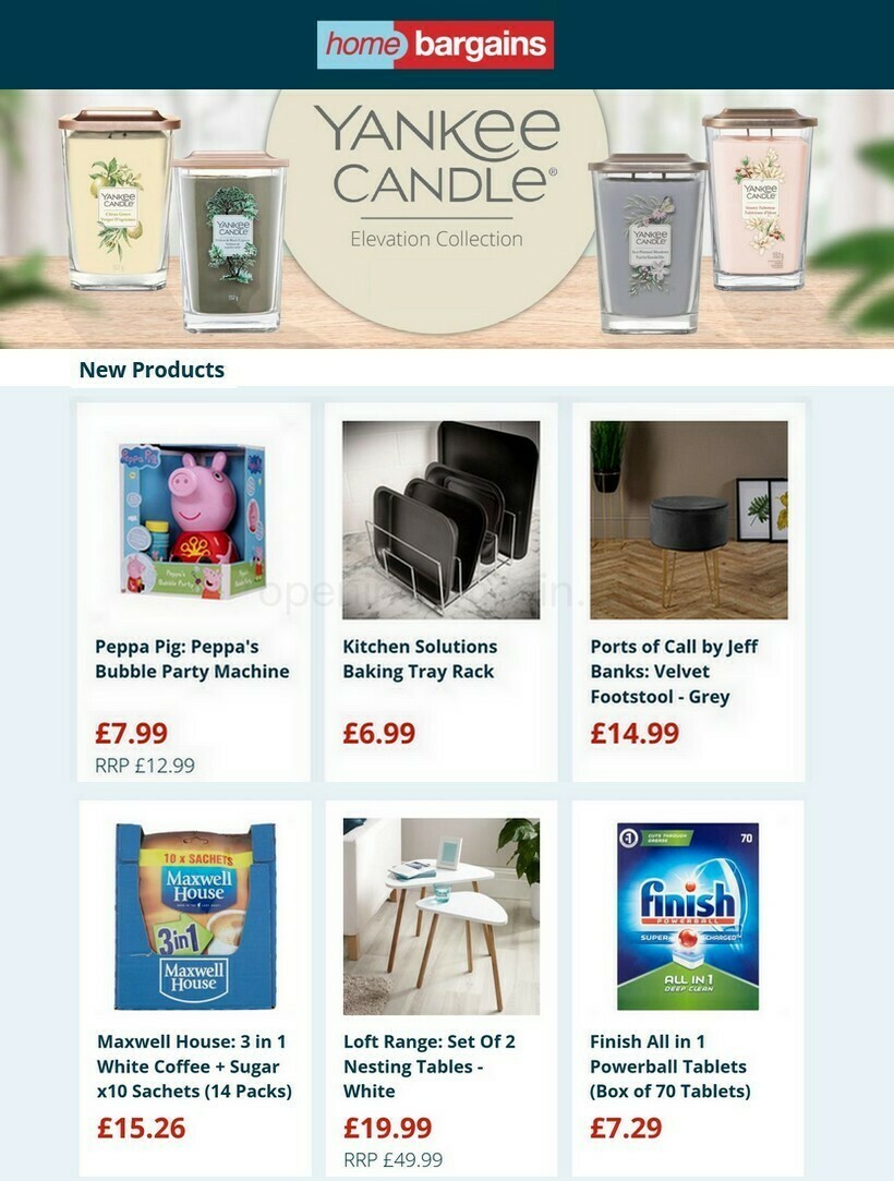 Home Bargains Offers from 19 July