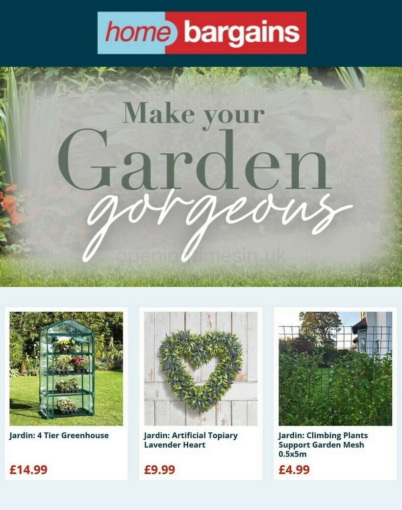 Home Bargains Offers from 28 February