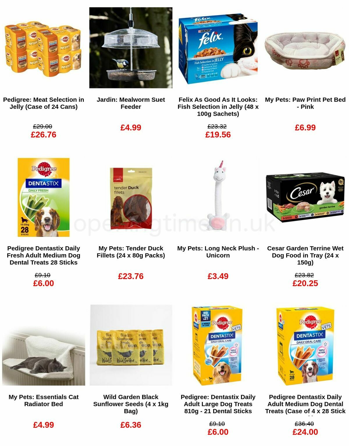 Home Bargains Pets Offers from 15 March