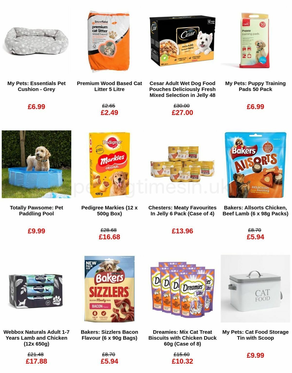 Home Bargains Pets Offers from 15 March