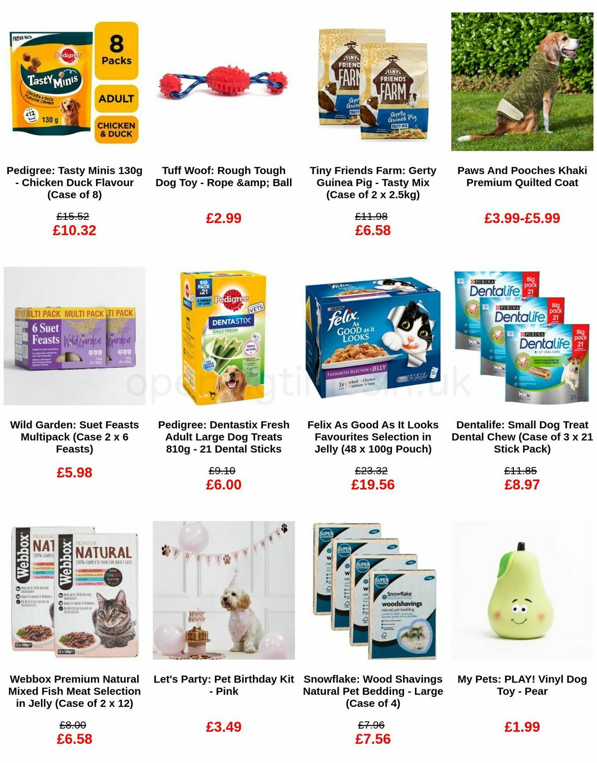 Home Bargains Pets Offers from 15 March