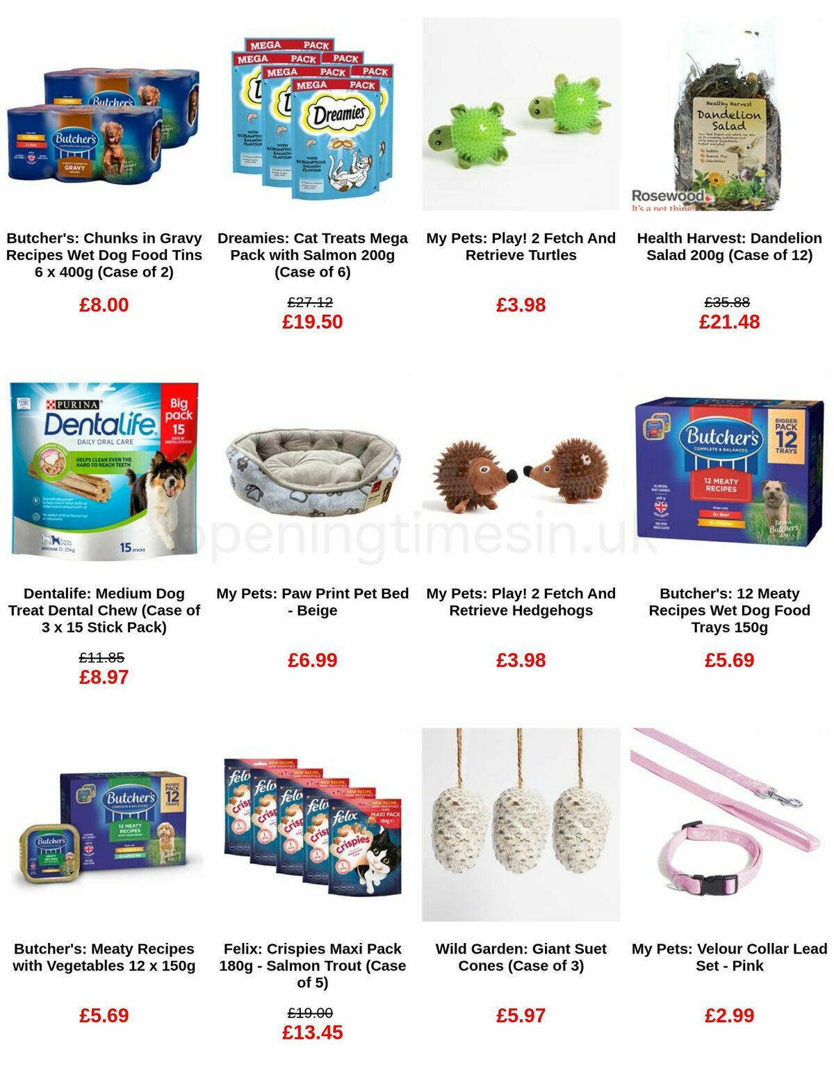 Home Bargains Pets Offers from 15 March