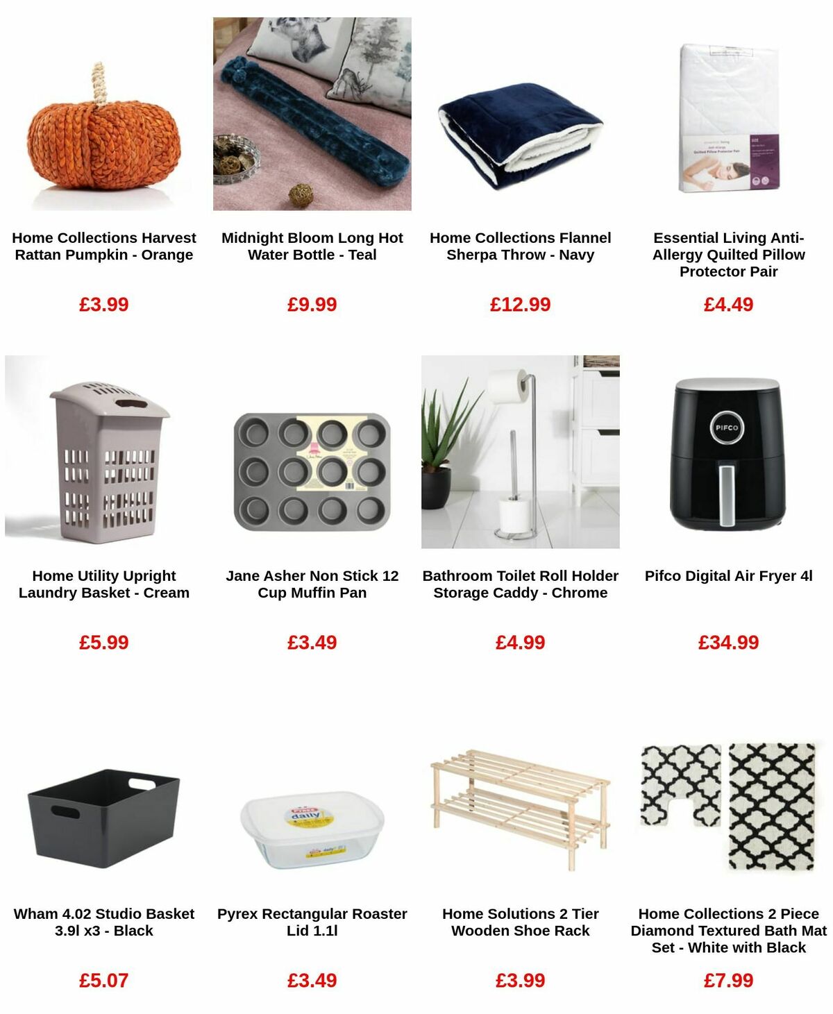 Home Bargains Offers from 19 September