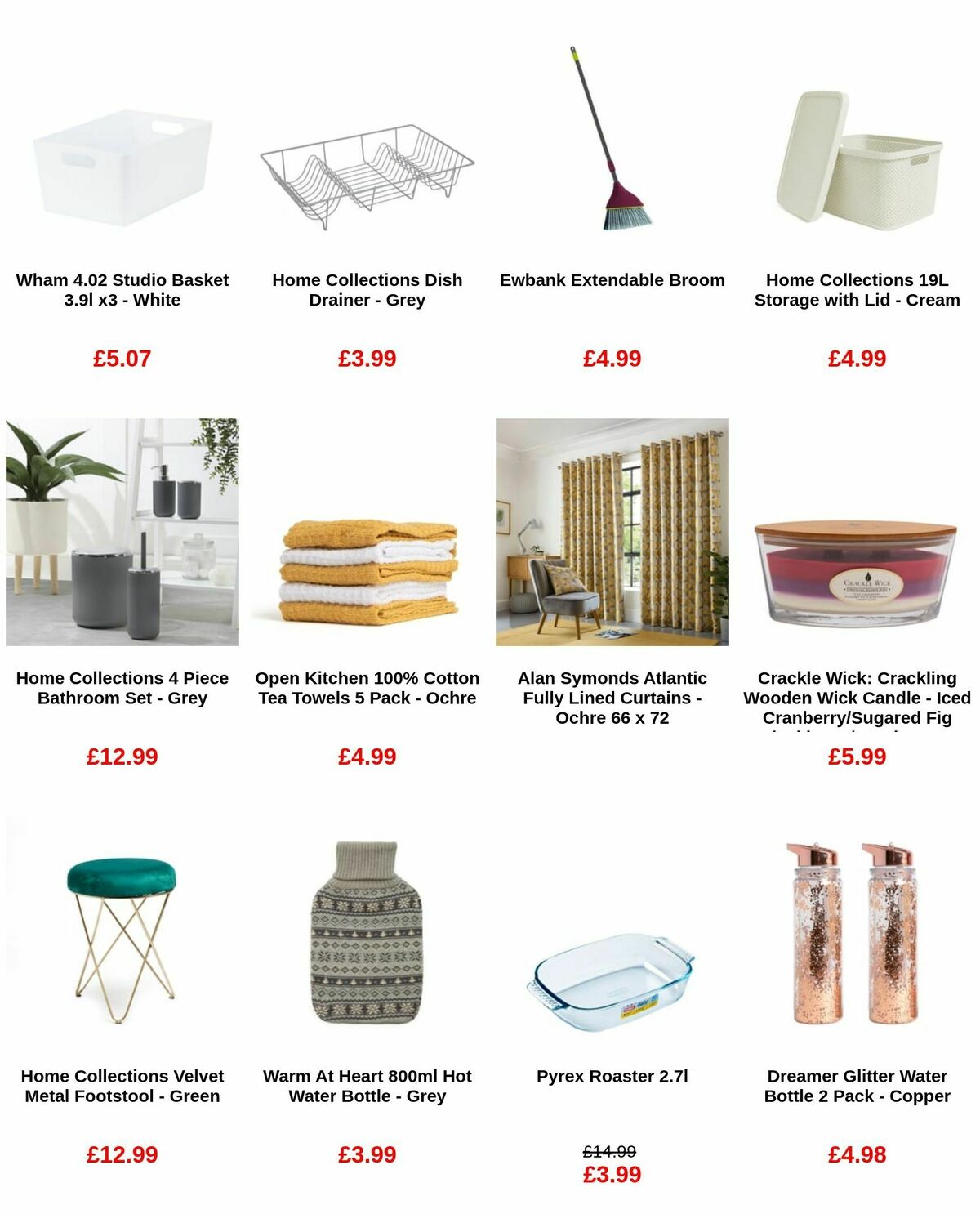 Home Bargains Offers from 19 September