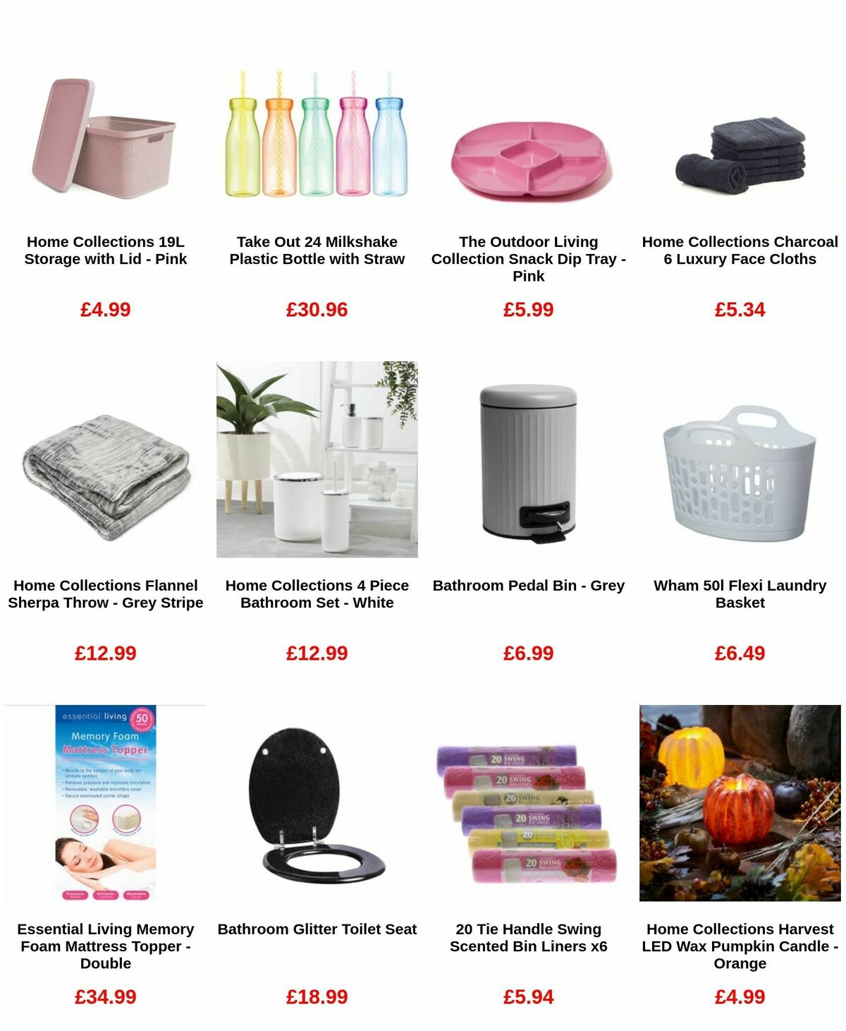 Home Bargains Offers from 19 September