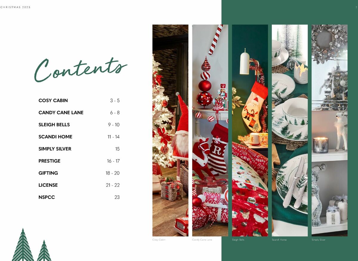 Home Bargains Christmas Lookbook Offers from 9 October