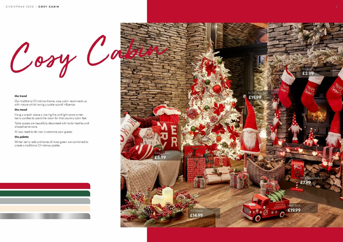 Home Bargains Christmas Lookbook Offers from 9 October