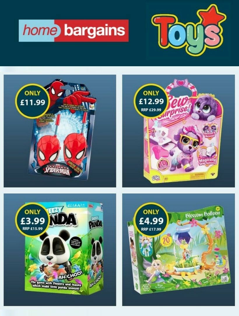 Home Bargains Offers from 24 October