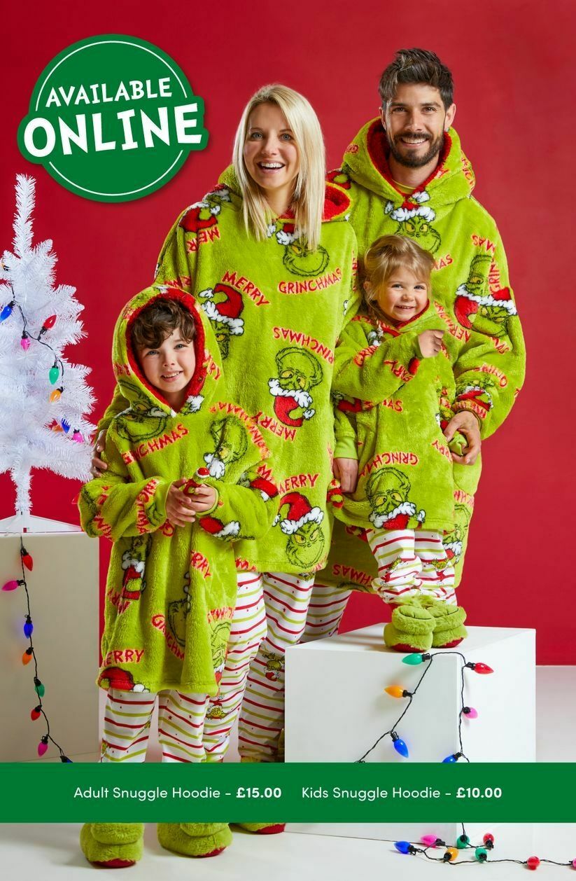 Home Bargains Get Cozy with The Grinch Offers from 3 November