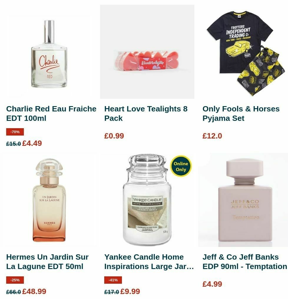 Home Bargains Offers from 29 January