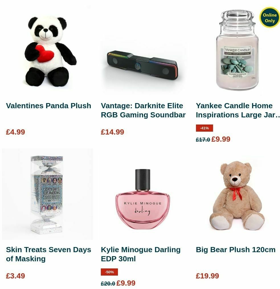 Home Bargains Offers from 29 January