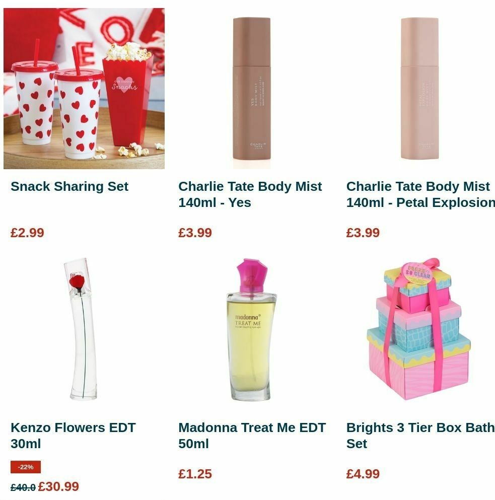 Home Bargains Offers from 29 January