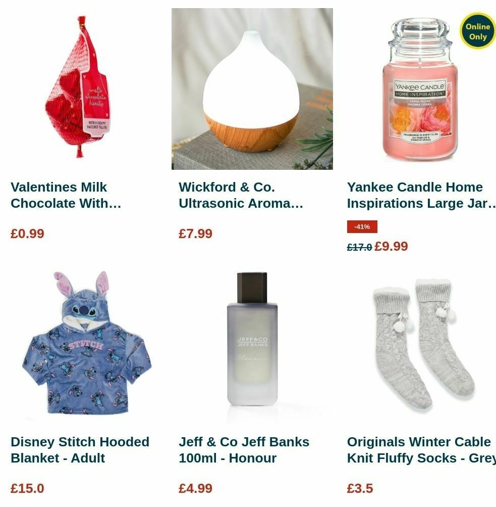 Home Bargains Offers from 29 January