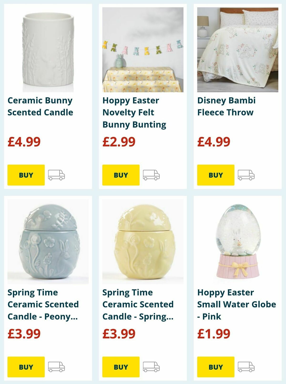 Home Bargains Easter Offers from 21 March