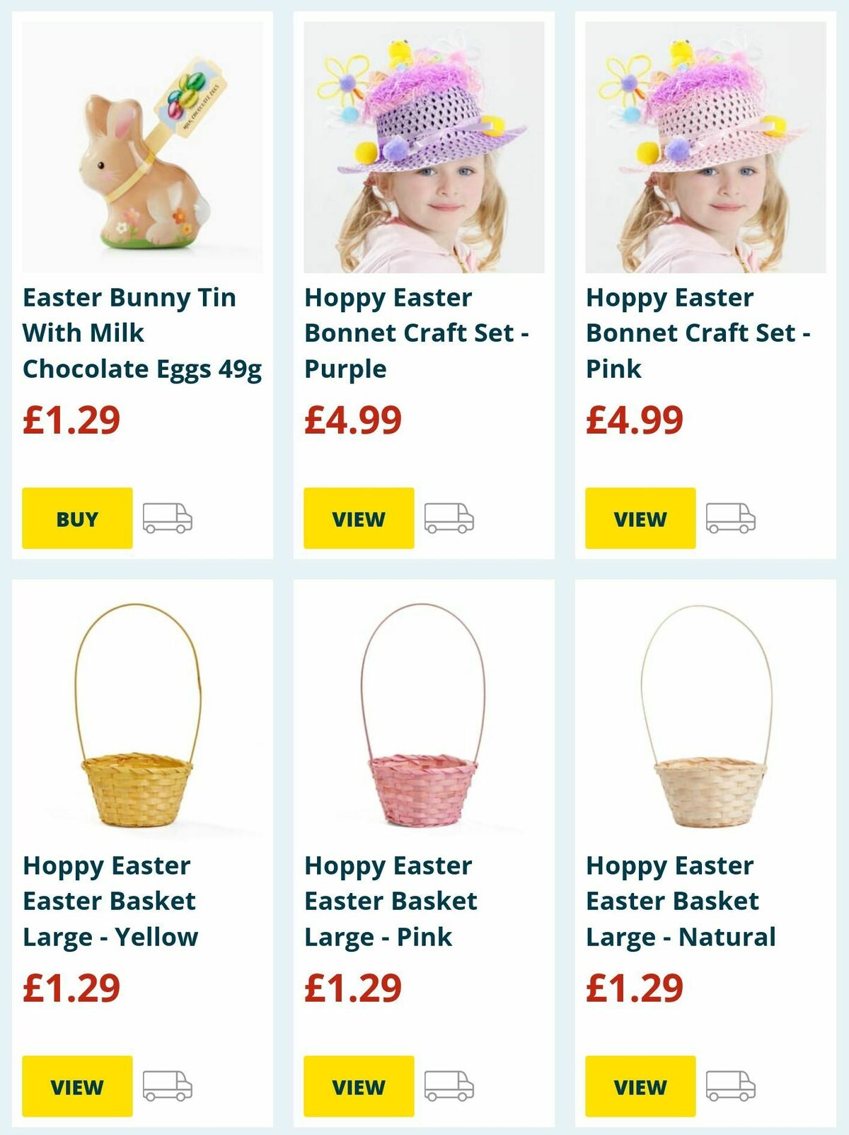 Home Bargains Easter Offers from 21 March