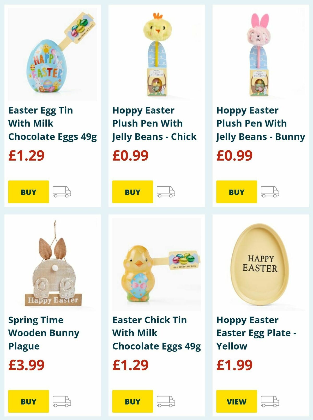 Home Bargains Easter Offers from 21 March