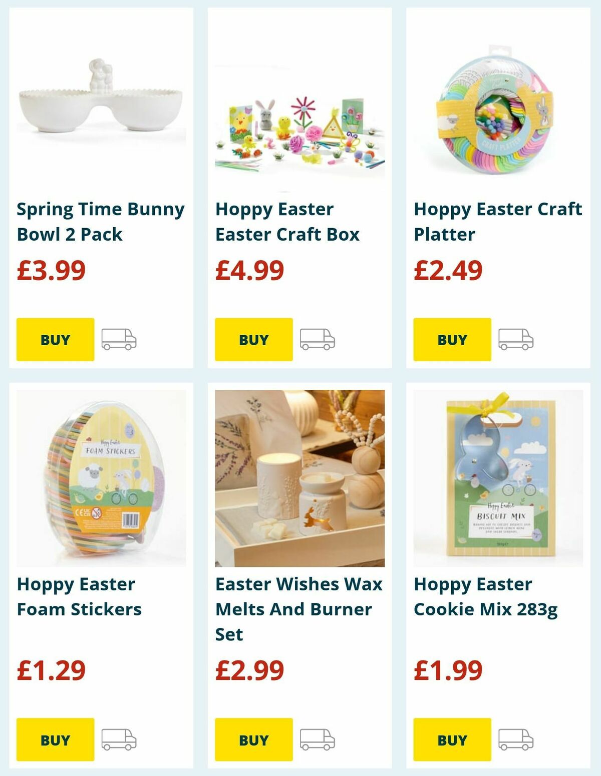 Home Bargains Easter Offers from 21 March