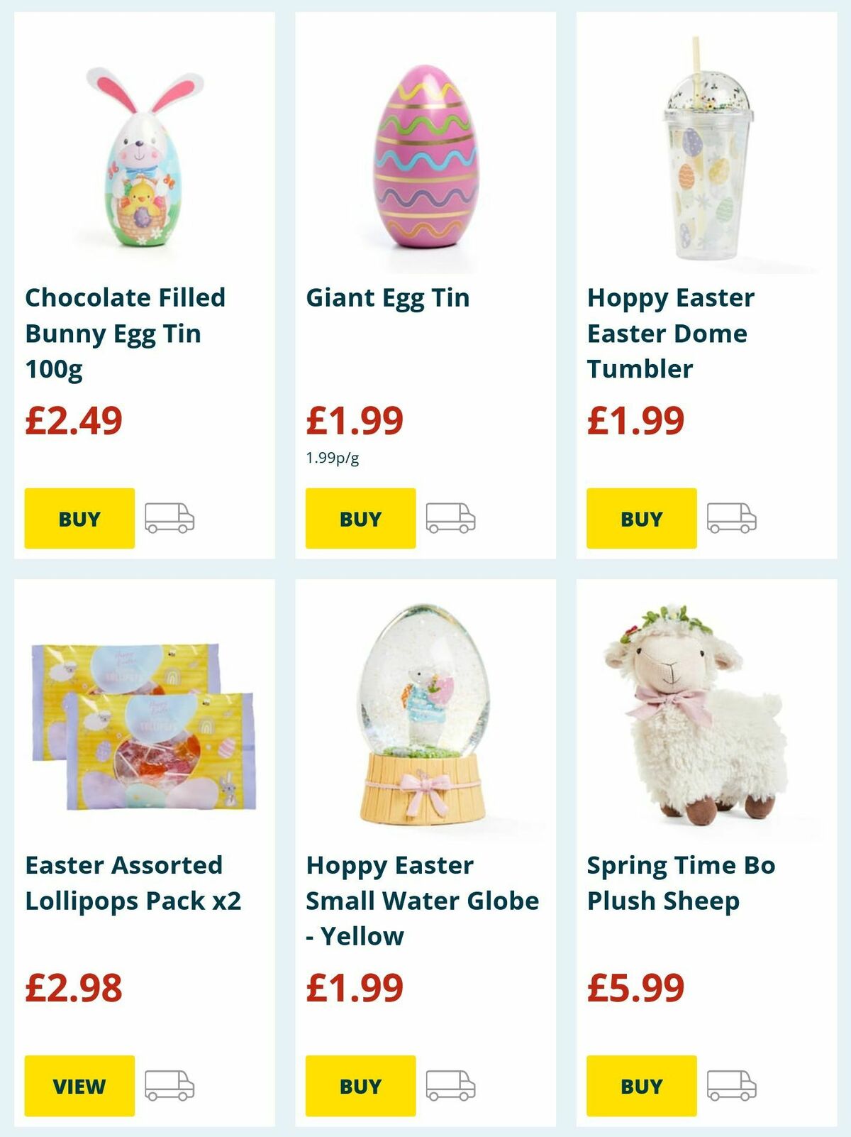 Home Bargains Easter Offers from 21 March