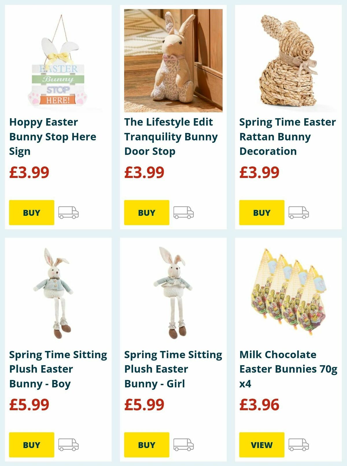 Home Bargains Easter Offers from 21 March