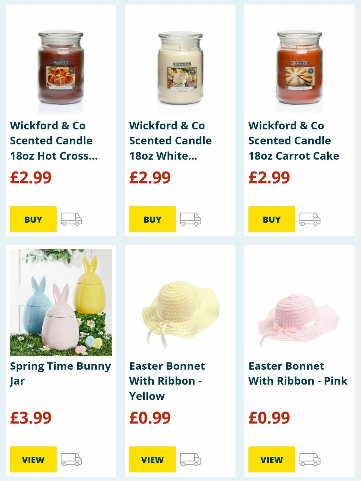 Home Bargains Easter Offers from 21 March