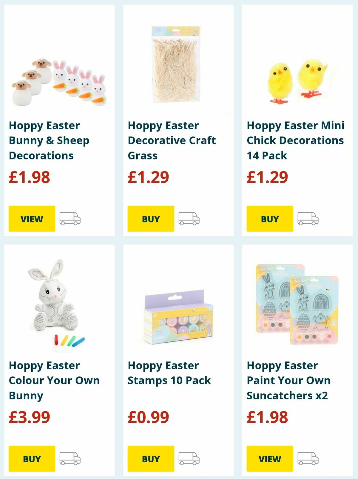 Home Bargains Easter Offers from 21 March