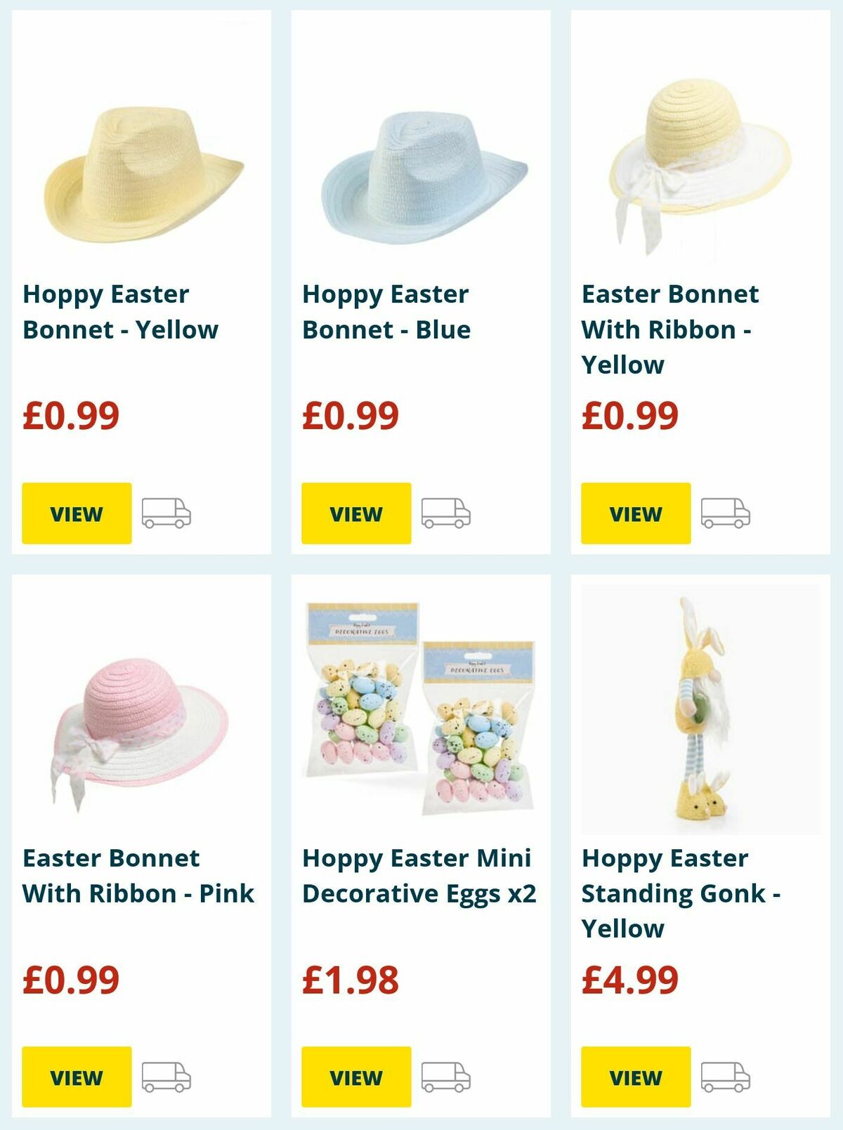 Home Bargains Easter Offers from 21 March