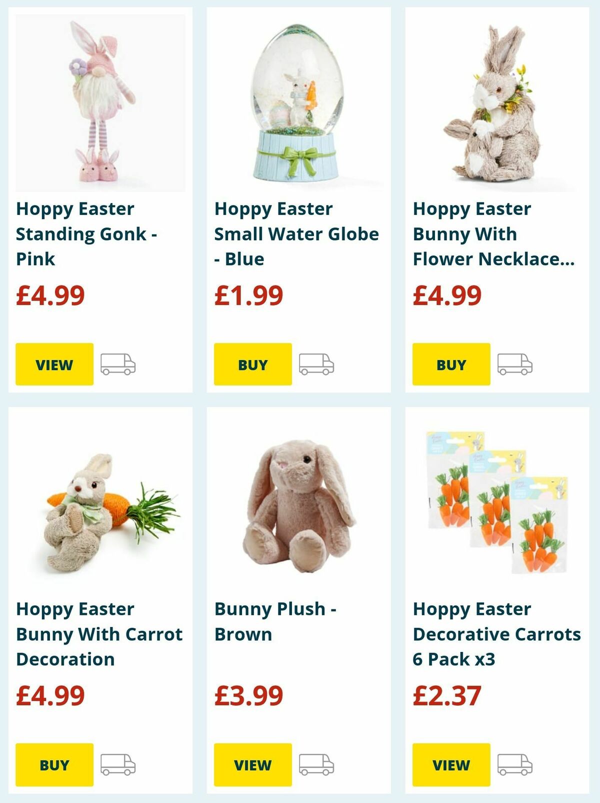 Home Bargains Easter Offers from 21 March