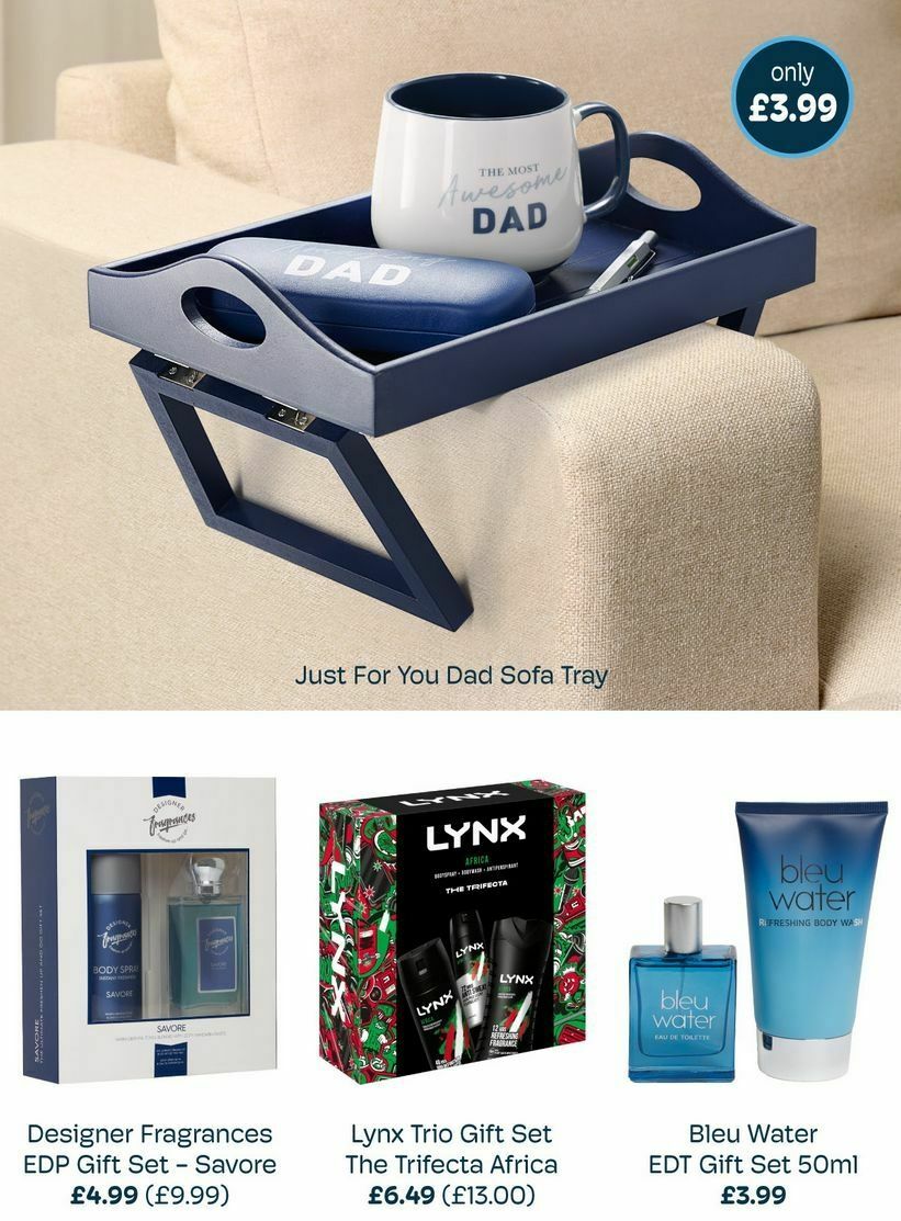 Home Bargains Father's Day Offers from 5 June