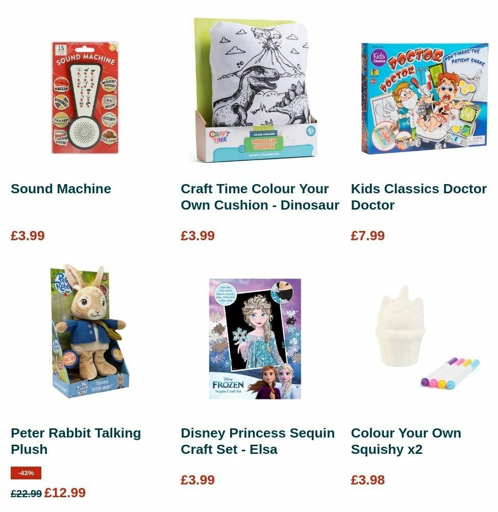 Home Bargains Offers from 7 July