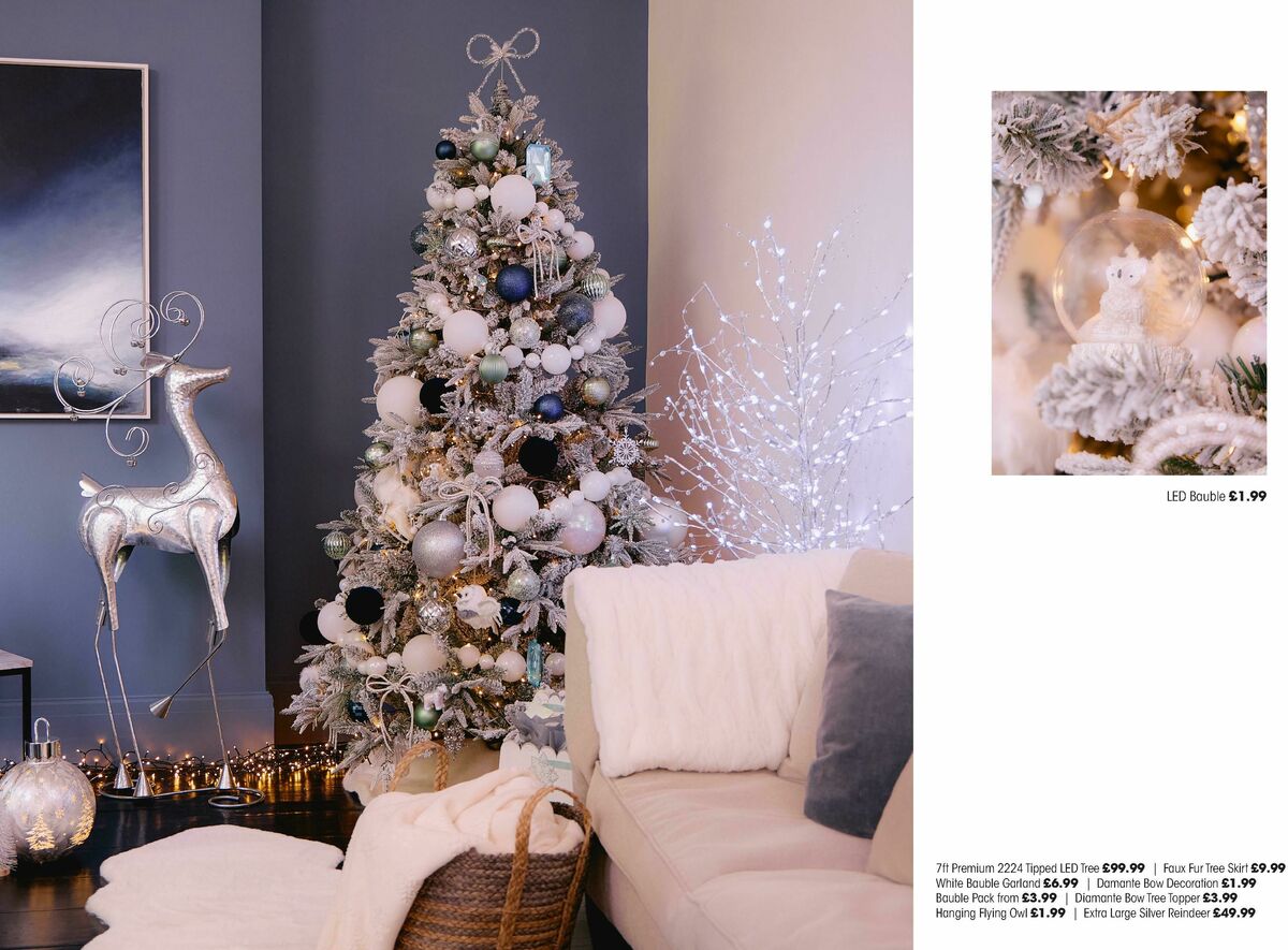 Home Bargains Christmas Lookbook Offers from 25 October