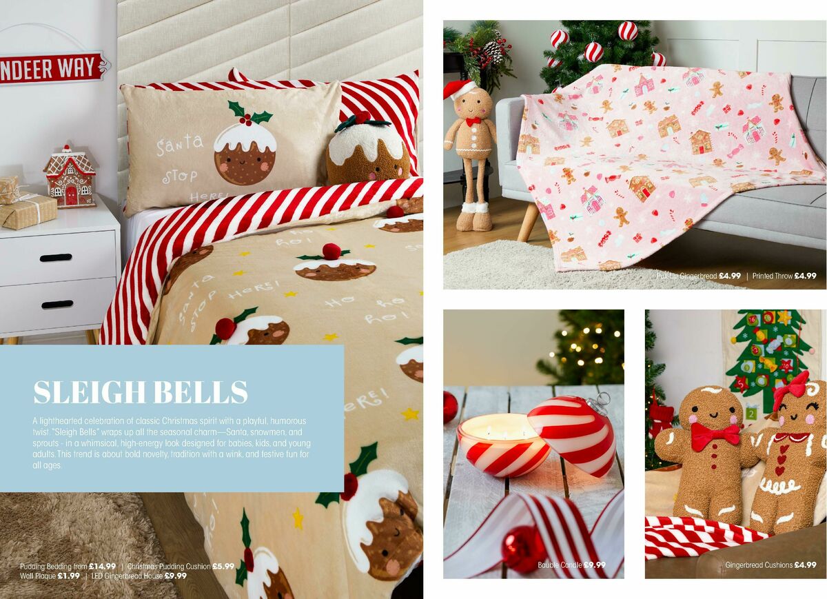 Home Bargains Christmas Lookbook Offers from 25 October