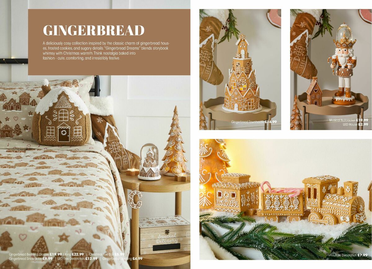 Home Bargains Christmas Lookbook Offers from 25 October
