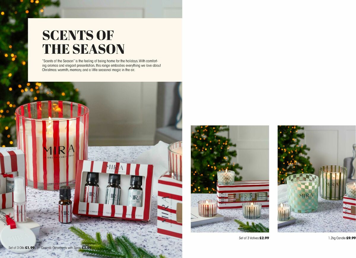 Home Bargains Christmas Lookbook Offers from 25 October