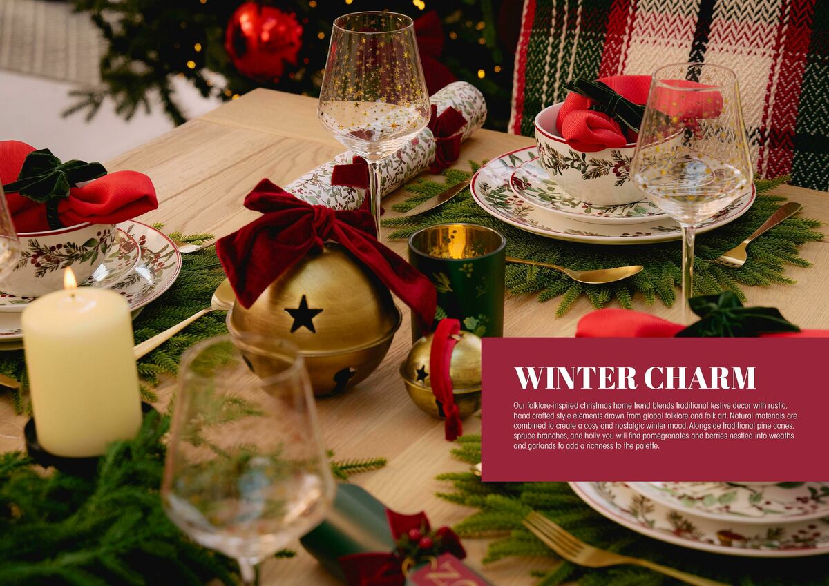 Home Bargains Christmas Lookbook Offers from 25 October