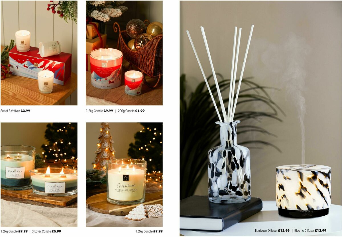 Home Bargains Christmas Lookbook Offers from 25 October