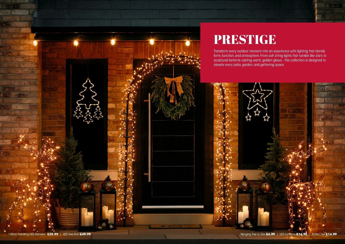 Home Bargains Christmas Lookbook Offers from 25 October